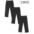 thumbnail image 2 of 3 Pack Boy's Stretch Slim Fit School Uniform Chino Pants, 2 of 7