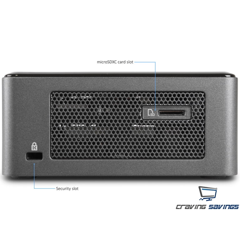 Intel NUC8i3BEH Mini PC/HTPC, Intel Core i3-8109U Up to 3.6GHz