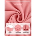 thumbnail image 5 of Fantaslook V Neck Sweatshirts for Women Pullover Long Sleeve Shirts Tunic Fall Tops Casual Lightweight Sweatshirts, 5 of 9