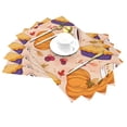 thumbnail image 2 of XMXY Woven Placemats Set of 6 PCS, Cherry Leaf Delicious Refreshments Table Mats Washable Heat Resistant Placemats, 2 of 6