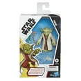 thumbnail image 2 of Star Wars Galaxy of Adventures Yoda Toy Action Figure, 2 of 6