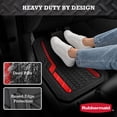 thumbnail image 3 of Rubbermaid Car Floor Mats, Heavy Duty Rubber Car Floor Mats Set，Injection Molded Aluminum Film All Weather Floor Mat, Waterproof Universal Trim-to-Fit Automotive SUV Sedan Van,Red, 3 of 9