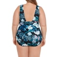 thumbnail image 2 of Embrace Your Curves Women's and Women's Plus Vanessa One Piece Swimsuit., 2 of 4