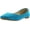 Blue, variant on BellaMarie Dana-22K Girl Kids Dress Ballet Flat Slip On Comfortable Ballerina Synthetic Suede Shoes