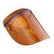 thumbnail image 2 of Protector facial de repuesto, visera de PVC, versátil, protege tus ojos y tu cara, protector facial con diadema ajustable para hombres registradores marrón, 2 of 8
