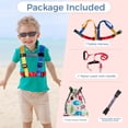 thumbnail image 2 of Arnés de seguridad JXM para niños activos de 3 a 6 años con bolsa, 2 of 7