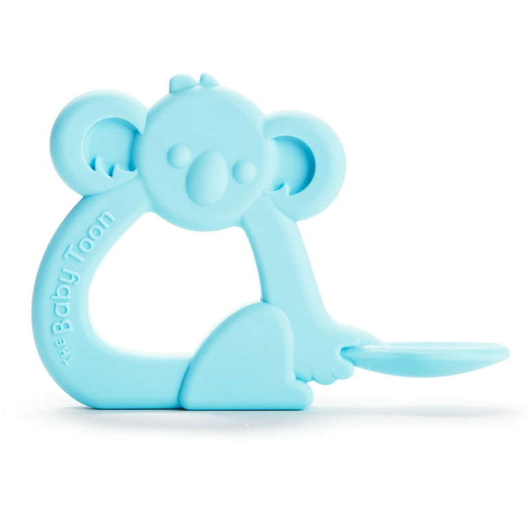 Munchkin The Baby Toon Silicone Teething Spoon, Lime Alligator