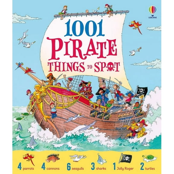 1001 Things to Spot 1001 Pirate Things to Spot, (Hardcover)