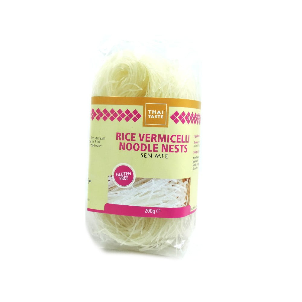 THAI TASTE RICE VERMICELLI NOODLE NESTS, 7.05 OZ