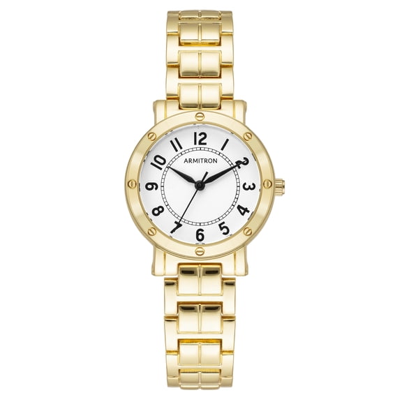 Armitron Gold-Tone Classic Bracelet Women's Wristwatch