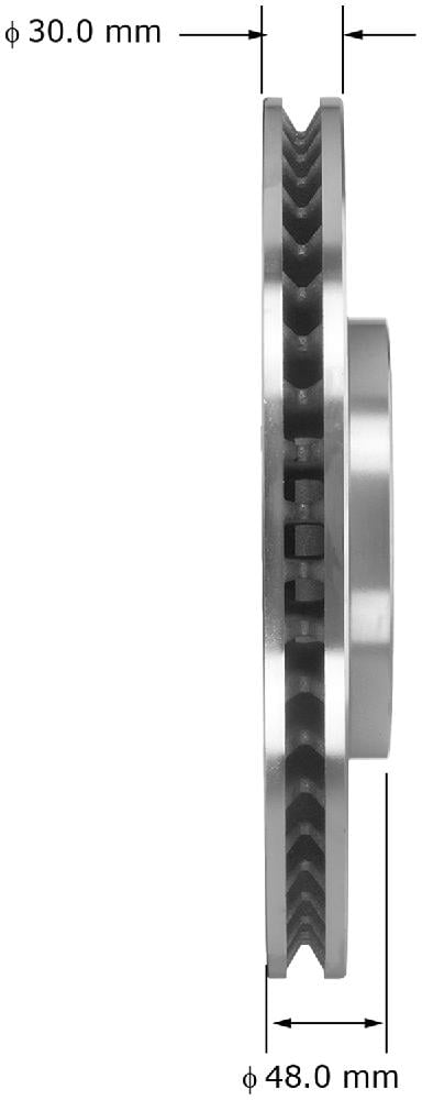 Bendix PRT6035 Premium Brake Rotor