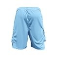 thumbnail image 6 of Glisme Mens 2 Piece Sets Summer Outfits Casual Letter Print Loose Fit T Shirt Summer Sports Set Comfortable Everyday Wear Trend Matching Set Sky Blue, 6 of 8