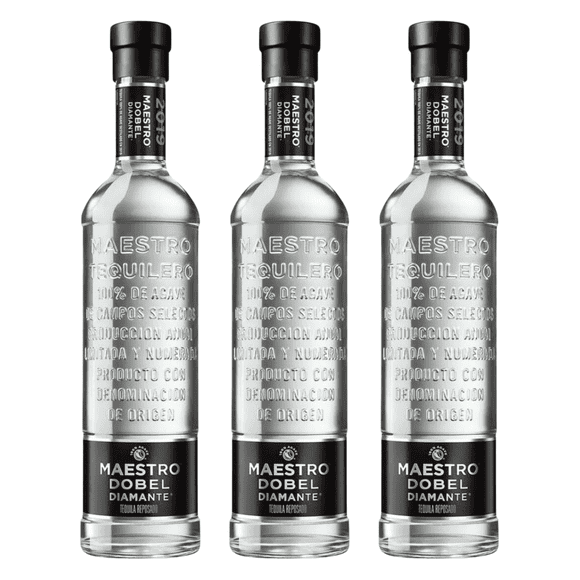 Pack de 3 Maestro Dobel Diamante 700 ml