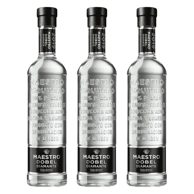 Pack de 3 Maestro Dobel Diamante 700 ml