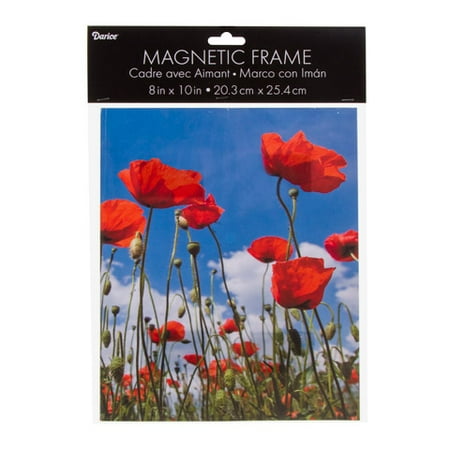 magnetic acrylic frame darice clear inches walmart