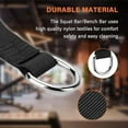 thumbnail image 5 of Bar Attachment Strap Compatible with Bowflex Home Gym Parts, Use for LAT, Squat and Bench Bars, Trains Upper Body: Shoulders, Back, Triceps, Biceps,Upper Body Strength Muscle Training, 5 of 7