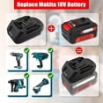 thumbnail image 2 of Adapter for OZITO for EINHELL 18V Lithium Battery Converter for Makita 18V Lithium Battery, Convert to Makita 18V Battery for Makita 18V Lithium Battery Tool, 2 of 7