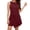 Red., variant on HBGVBA Women's Summer Mini Dress,Sleeveless Casual Dresses,Summer Active Dress with Built in Shorts Sundress
