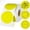 Yellow, variant on 2" Circle Thermal Sticker Label - Multi-Purpose Self-Adhesive Round Direct Thermal Labels for Name Tags, Inventory, Color Coding, Logo Design (750 Labels/Roll, Yellow)