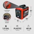 thumbnail image 3 of Simpson Cleaning SIG2218 1800 Watt Portable LED Display Inverter Generator, 3 of 11