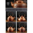 thumbnail image 3 of Handmade Solid Copper Tea Pot Kettle Stovetop Teapot Thick,Pure Copper Kettle, Kettle, Tea Set, Handmade Copper Teapot Tea Kettle for Stove top, 3 of 5