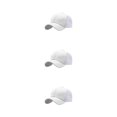 thumbnail image 1 of relayinert Sun for Protection Hat For Men Comfortable And Adjustable Fit Baseball Cap Caps For Men Sunhat white 3Set, 1 of 6