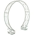 thumbnail image 2 of SAFAVIEH Mizell Outdoor Patio Moon Gateway, Antique Green, 2 of 10