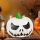 thumbnail image 4 of HBASD - Bonita lámpara LED de calabaza para Halloween, luz nocturna con pilas, juguete novedoso para Halloween (calabaza A), 4 of 8