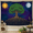 D, variant on XaaKee Tapestry For Bedroom, Flat Vector-Style Decorative Tapestry Wall Hanging, High-Quality Polyester Room Tapestry, Wall Decor, 60x40Inch