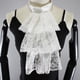 thumbnail image 1 of Cuello desmontable victoriano Macarena para mujer dama con volantes cuello de encaje color blanco, 1 of 8