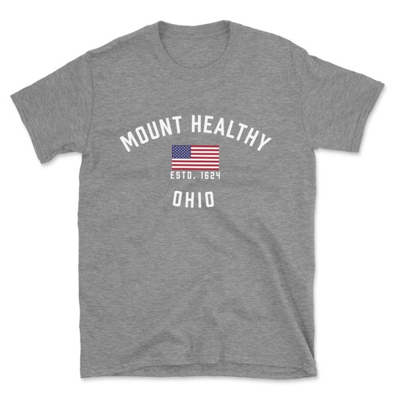 Mount Healthy Ohio Patriot Men's Cotton T-Shirt
