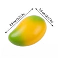 thumbnail image 3 of Squishy Mango Squeeze Stress Ball Smushers, Color Changing Fidget Toy with Crisp Sound, High Elastic Decompression Toy for Anxiety Relief, Funny Gift (as shown), 3 of 8