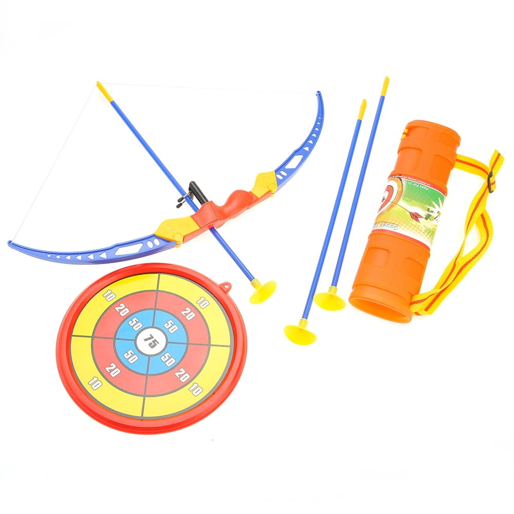 Giddyup! Buck's PlayWorld Kids Archery Bow and Arrow Toy Set with Target