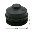 thumbnail image 2 of 5pcs FL2016 Oil Filter, with EC781 Oil Filter Cap, Fits F250, F350, F450, F550, E350 Super Duty, Replaces LF16166, 3C3Z6731AA, 1840752C91, P7235, CH9549, 84311, 84323, P550528, ML1034, 53771, PF1704, 2 of 4