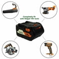 thumbnail image 4 of 2Pack 8.0Ah Compatible with Ridgid 18V Battery R840087 R840083 R840085 R840084 Rigid Tool, 4 of 10