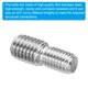 thumbnail image 4 of Adaptador de varilla reductora de acero inoxidable 304 Uxcell M10x1.5 a M12x1.75 tornillo de perno roscado de doble extremo 30mm largo 10pcs, 4 of 5