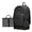 Black, variant on uninni Diaper Baby Bag Backpack for Moms and Dads with Baby Boys and Girls, Portable Changing Pad, Removable Waterproof Pacifier Case, Stroller Straps, Insulated Bottle Pockets, Black