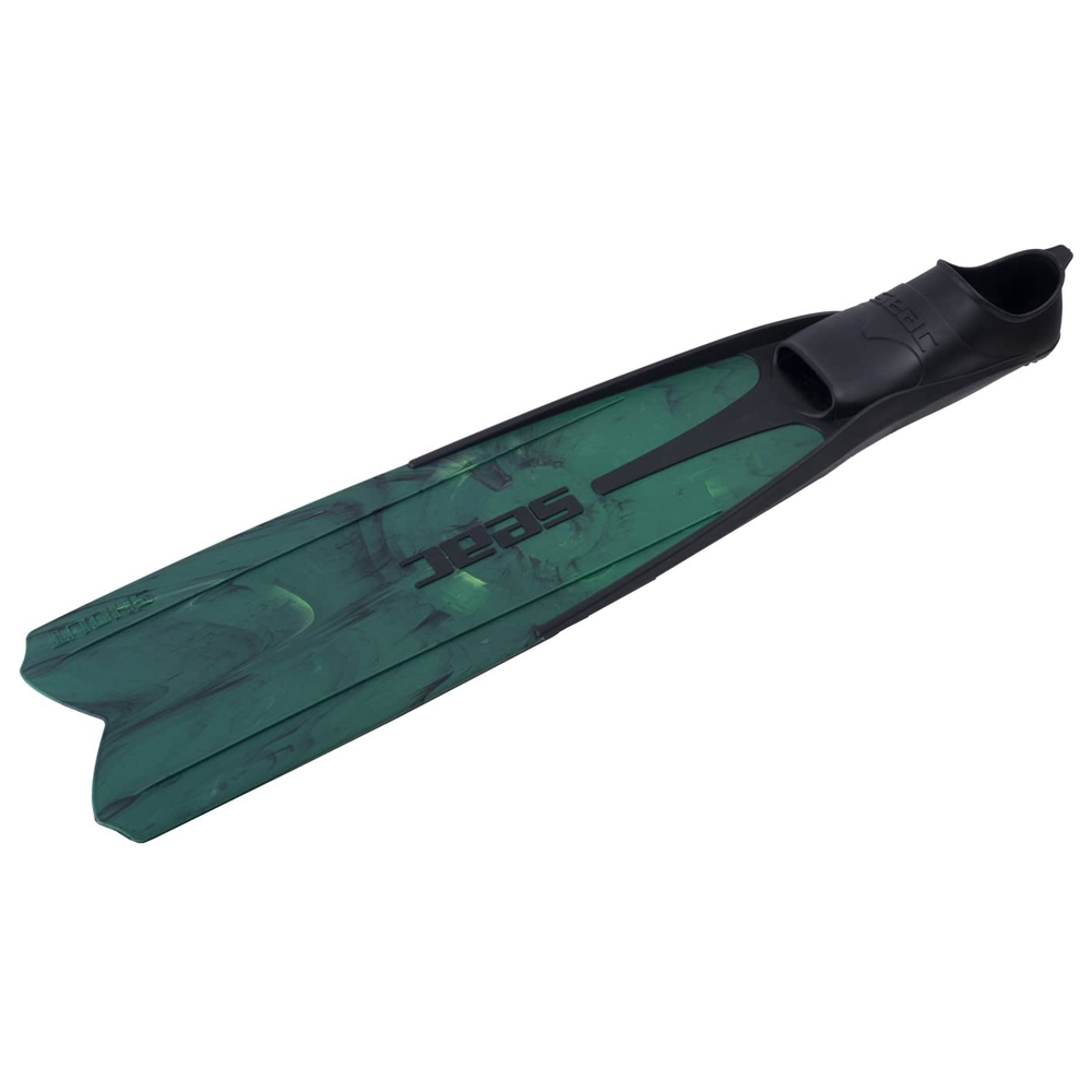 SEAC Shout Swim Fins for Scuba Diving and More, Size 9.5 to 10, Green