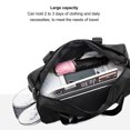 thumbnail image 2 of Bolsa deportiva para fitness decoración de letras con lentejuelas separación seca y húmeda tela Oxford bolsa de viaje transpirable almacenamiento negro-1 pieza Sailing, 2 of 10