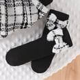 thumbnail image 6 of Gibobby Toddler Girl Outfits Fall Cartoon Print Childrens Clothes Girls 0-12 Months 2t 3t 4t Oversize Streetwear Clothing Set for Girls(0-3 Months,Black), 6 of 9