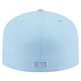 thumbnail image 4 of Men's New Era  Light Blue New York Mets Color Pack A-Frame 59FIFTY Fitted Hat, 4 of 5