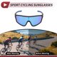 thumbnail image 3 of 1 Set Gafas de Motocicleta Tri-Acetato de Celulosa PC UV400 Gafas de Sol para Deportes al Aire Libre para Motocross, Moto de Tierra, ATV Lente Azul Marco Negro y Azul, 3 of 6