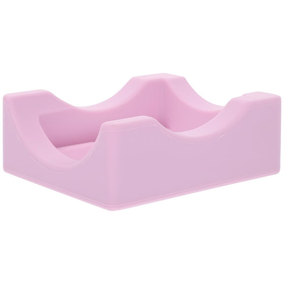Cup Holder Reusable Tumbler Cradle Bassinet Desktop Pink Silica Gel