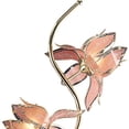 thumbnail image 3 of Contemporary Gold Glass Floral Table Lamp, 3 of 5