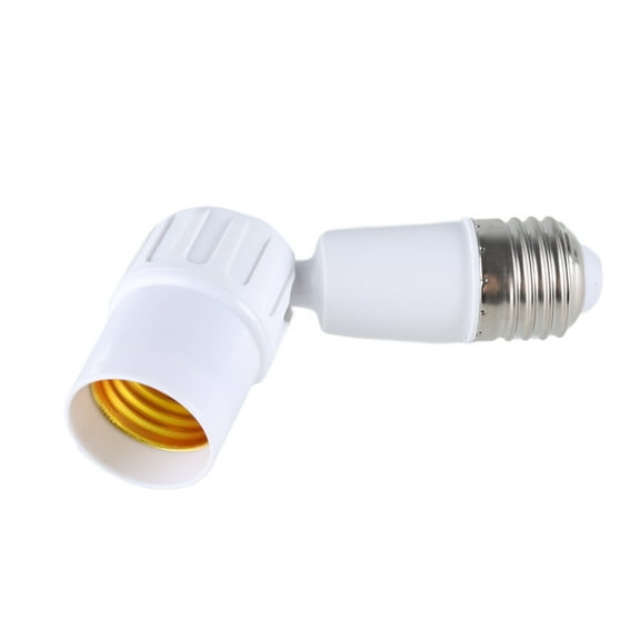 AOOOWER Light Socket Extender E26 Light Bulb Extender Extension Adjustable Light Socket Adapter Rotatable Light Converter