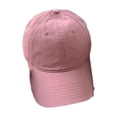 thumbnail image 5 of SikaFu Korean Version Versatile Pink Baseball Cap For Women With Large Head, Small Face, Deep Top, Wide Brim, Duck Tongue Hat, Enlarged And Deepened Trend, 5 of 9