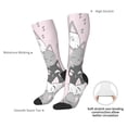 thumbnail image 4 of KLL cat Print Cool Socks Men's Women's Crew Socks Funny Crazy Novelty Stockings, 4 of 6
