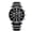 White shell black, variant on Date Quartz Steel Belt Business Casual Six Needle Men's Watch