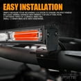 thumbnail image 3 of Xprite LZ Series 30" Offroad ATV UTV RZR Rear Chase LED Strobe Brake Light Bar, 3 of 8