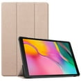 thumbnail image 1 of PANDACO Gold Leather Folio Case Samsung Galaxy Tab S7 / Tab S8 (11-inch), 1 of 4